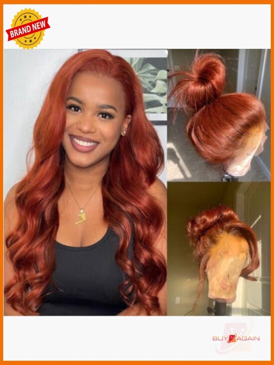 180% Density Body Wave Lace Front Wig Human Hair Pre Plucked Glueless 13x6 HD main image 5